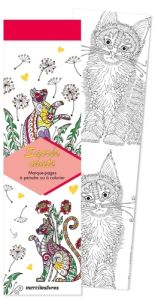 Marque-pages - Sacrés chats. 50 marque-pages à peindre ou à colorier - COLLECTIF