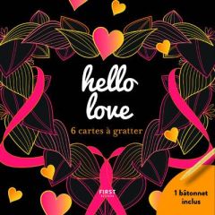 Hello love. 6 cartes à gratter et 1 bâtonnet inclus - Magano Lisa