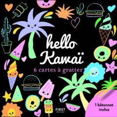 Hello Kawaï. 6 cartes à gratter - Magano Lisa