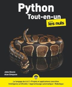 Python Tout en un Pour les Nuls - Shovic John - Simpson Alan - Maniez Dominique