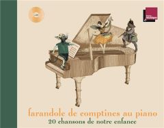 Farandole de comptines au piano. 20 chansons de notre enfance, avec 1 CD audio MP3 - El Bacha Abdel Rahman - Vourch Marianne - Carron S