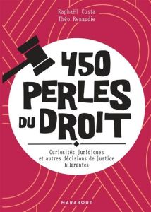 450 perles du droit. Curiosités juridiques et autres décisions de justices hilarantes - Costa Raphaël - Renaudie Théo