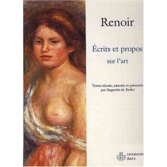 Ecrits et propos sur l'art - Renoir Pierre-Auguste - Butler Augustin de