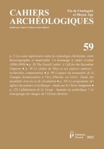 Cahiers archéologiques N° 59 - Durand Jannic