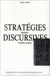 Stratégies discursives. Digression, transition, suspens - Sabry Randa