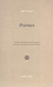 Poèmes. Edition bilingue français-allemand - Celan Paul - Jackson John-E
