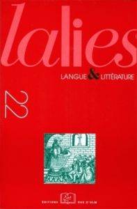 Lalies N° 22/2002 - Lyons John - Baumgarten Jean - Lévy Edmond - Chris