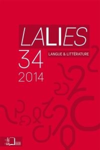 Lalies N° 34/2014 - Bortolussi Bernard - Bouffartigue Jean - Briand Mi