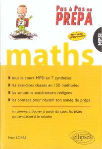 Mathématiques MPSI - Lorré Marc
