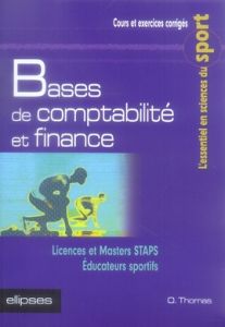 Bases de comptabilité et finance - Thomas Olivier