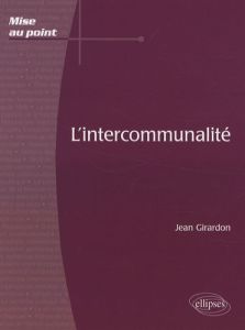 L'intercommunalité - Girardon Jean