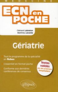 Gériatrie - Lebreton Clément - Leconte Matthieu