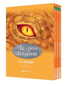 La colère des dragons La trilogie : Coffret en 3 volumes : Tome 1, Le retour du roi-dragon %3B Tome 2, - Sanvoisin Eric - Fleury Jérémie