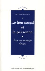 LIEN SOCIAL ET LA PERSONNE - LE BOT JEAN-MICHEL