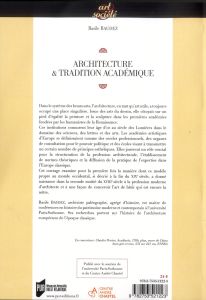 ARCHITECTURE ET TRADITION ACADEMIQUE - BAUDEZ BASILE