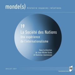 La Société des nations : une expérience de l'internationalisme - Guieu Jean-Michel - Jeannesson Stanislas