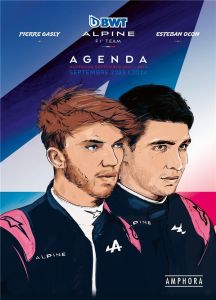 Agenda BWT Alpine F1 Team. Edition 2023-2024 - Billiotte Julien