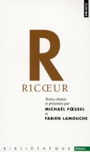 Anthologie - Ricoeur Paul - Foessel Michaël - Lamouche Fabien