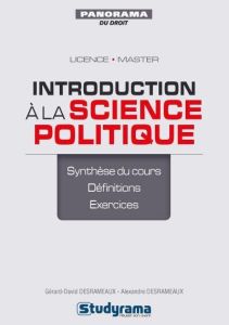 Introduction à la science politique - Desrameaux Gérard-David - Desrameaux Alexandre