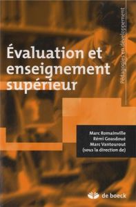 Evaluation et enseignement supérieur - Romainville Marc - Goasdoué Rémi - Vantourout Marc
