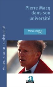 Pierre Macq dans son université - Crochet Marcel