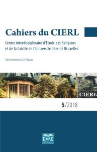 Cahiers du CIERL N° 5/2018 : Cahiers du cierl 5 2018 - Vanderpelen-Diagre Cécile