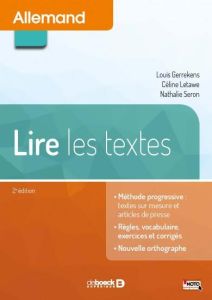 Lire les textes. Allemand A1-B2, 2e édition revue et augmentée - Gerrekens Louis - Letawe Céline - Seron Nathalie