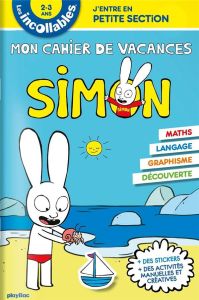 Mon cahier de vacances Simon J'entre en Petite Section. 2-3 ans - PLAY BAC EDITIONS