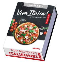 Calendrier Viva Italia. Le top des recettes en 365 jours - Alaguillaume Clotilde - Broust Jean-Louis - Malezi