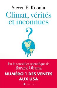 Climat, la part d'incertitude - Koonin Steven - Pavillet Marie-France