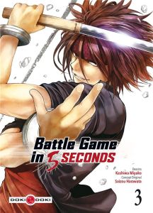Battle Game in 5 Seconds Tome 3 - Miyako Kashiwa - Harawata Saizou - Simon Pascale