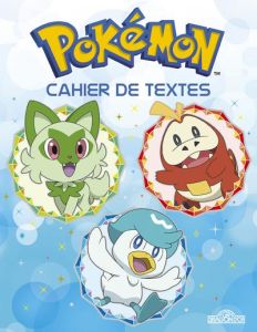 Cahier de textes Pokémon - THE POKEMON COMPANY