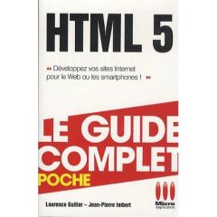 HTML 5 - Guitier Laurence - Imbert Jean-Pierre