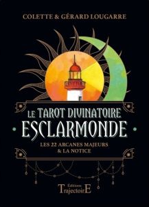 Tarot divinatoire Esclarmonde. Les 22 arcanes majeurs et la notice - Lougarre Colette - Lougarre Gérard