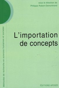 L'importation de concepts - Robert-Demontrond Philippe - Cliquet Gérard - Perr