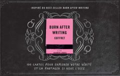 Burn After Writing - Coffret - Jones Sharon