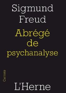 Abrégé de psychanalyse - Freud Sigmund - Missonnier Sylvain - Perron Roger