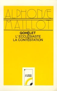QOHELET - MAILLOT, ALPHONSE