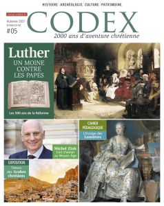 Codex N° 5, automne 2017 : Luther - Lassus Priscille de - Riou Jean-Yves