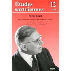 ETUDES SARTRIENNES 12 (2007) SARTRE INEDIT - COLLECITF