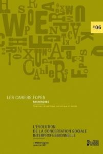 L'évolution de concertation sociale interprofessionnelle - Capron Michel