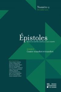 Epistoles N° 2, Décembre 2010 : Contre-transfert et transfert - Castel Pierre-Henri - Chaboudez Gisèle - Guyomard