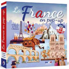 La France en pop-up. Avec 10 pop-up - Hawcock David - Perrin Anne-Françoise - Rocheron C