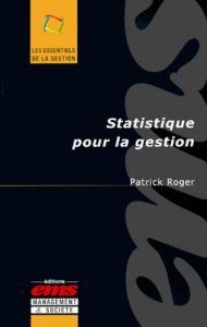 STATISTIQUE POUR LA GESTION - Roger Patrick
