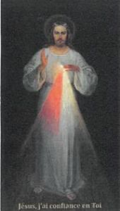 Reproduction du tableau original de Jésus miséricordieux - POUR LA MISERICORDE