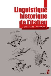 LINGUISTIQUE HISTORIQUE DE L'ITALIEN - Rivière Jean-Marc