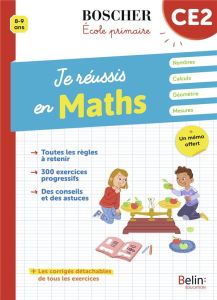 Je réussis en maths CE2. Edition 2021 - Cohen Danielle - Schwab Véronique - Garnier Franço
