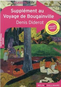 Supplément au Voyage de Bougainville - Diderot Denis - Champion Julie