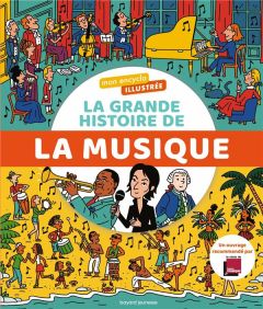 La grande histoire de la musique - Merlin Arnaud - Cao Hélène - Muizon Mathieu de