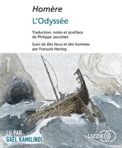 L'Odyssée. Suivi de Des lieux et des hommes par François Hartog, 2 CD audio MP3 - HOMERE/HARTOG